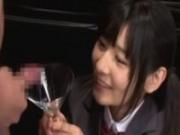 「弘前亮子、大量のザーメンカクテルを飲み干す」のキャプチャー画像