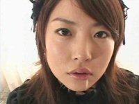 衝撃！ゴシックロリータ、イラマチオDOLL上原留華