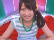 「今時のアイドルっぽい子がフェラして手コキして顔射」のキャプチャー画像