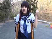 「理性を失ったオヤジが松葉杖のロリ校生を襲って容赦なく中出し、木村つな、他」のキャプチャー画像