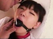 「体操着の黒髪巨乳JKの口マンコを犯しまくり！」のキャプチャー画像