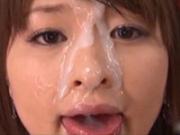 「可愛い子のお顔にぶっかけて、ぶっかけて、ぶっかけまくって顔射」のキャプチャー画像