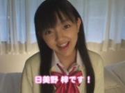 「日美野梓、限界ギリギリ女子高生しかも本物」のキャプチャー画像