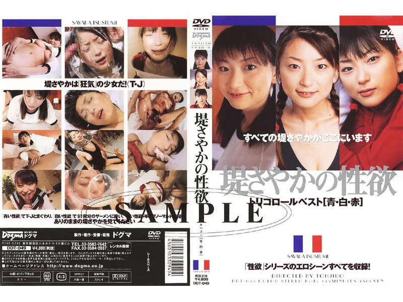 堤さやかの性欲 トリコロールベスト[青・白・赤]