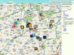 「twitterのメンバーの現在地が地図に表示される「tweet map（ツイートマップ）」」のキャプチャー画像